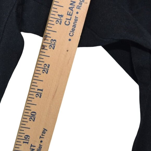 *Flaw* Saints Women Pants 32 Tallis Trouser Charcoal Wool Blend Tapered Ankle - Picture 7 of 10